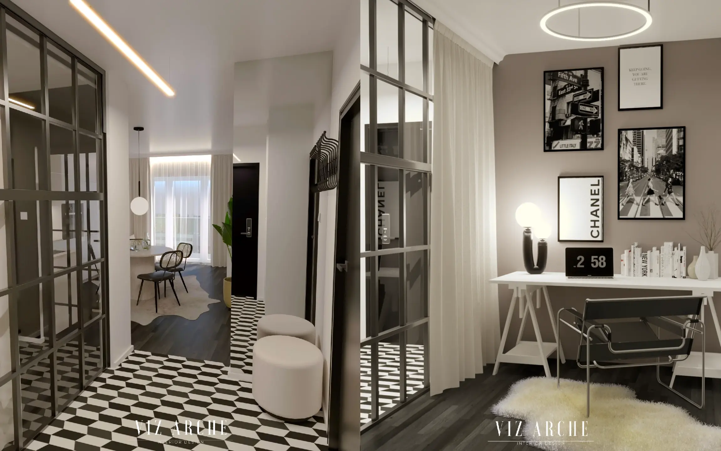 Interior design by Vizarche